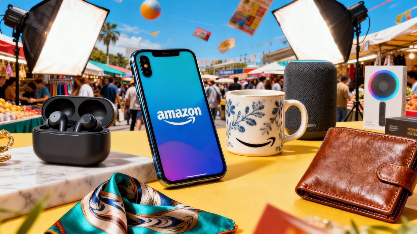 Collage of popular Amazon products