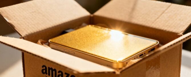 Amazon open box deal with electronics inside