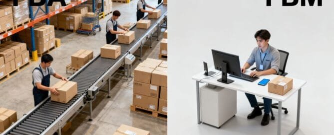 FBA vs FBM fulfillment methods comparison image