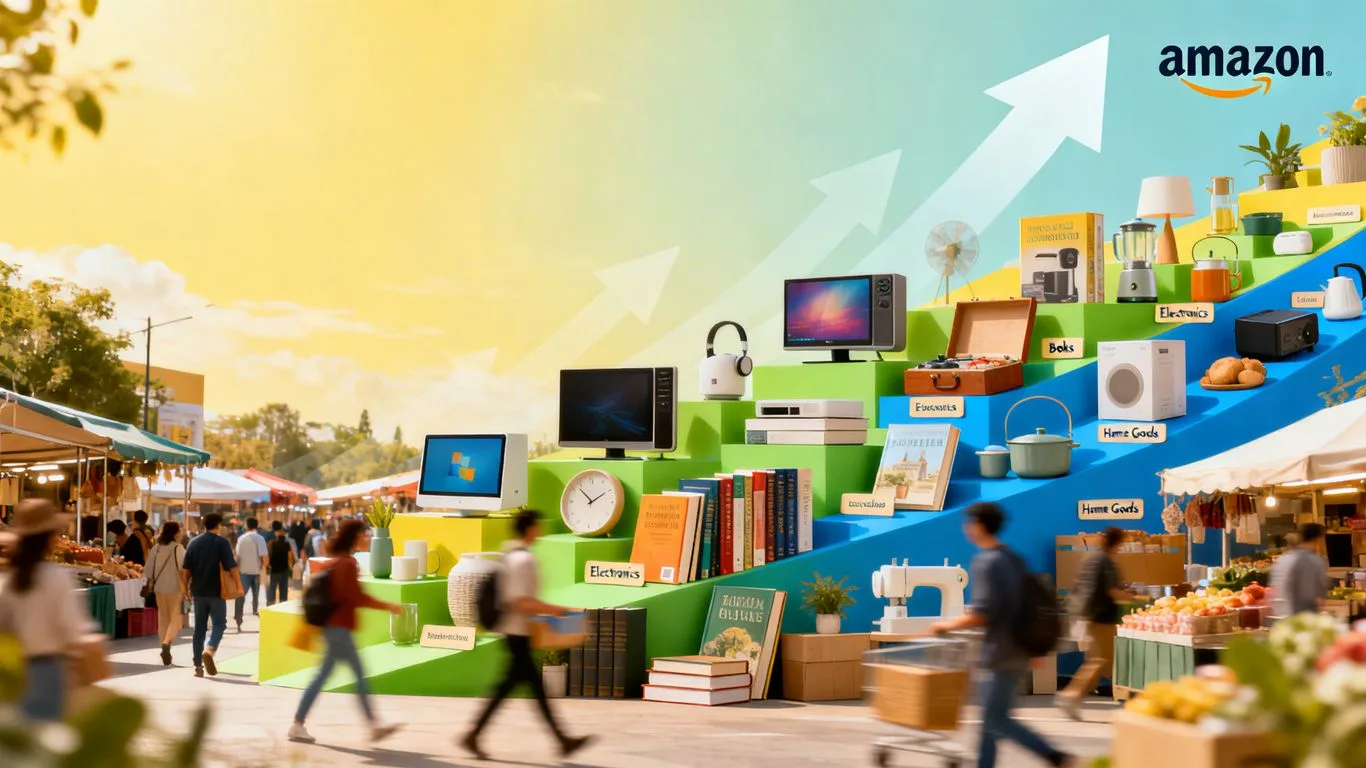 Amazon FBA growth playbook visual